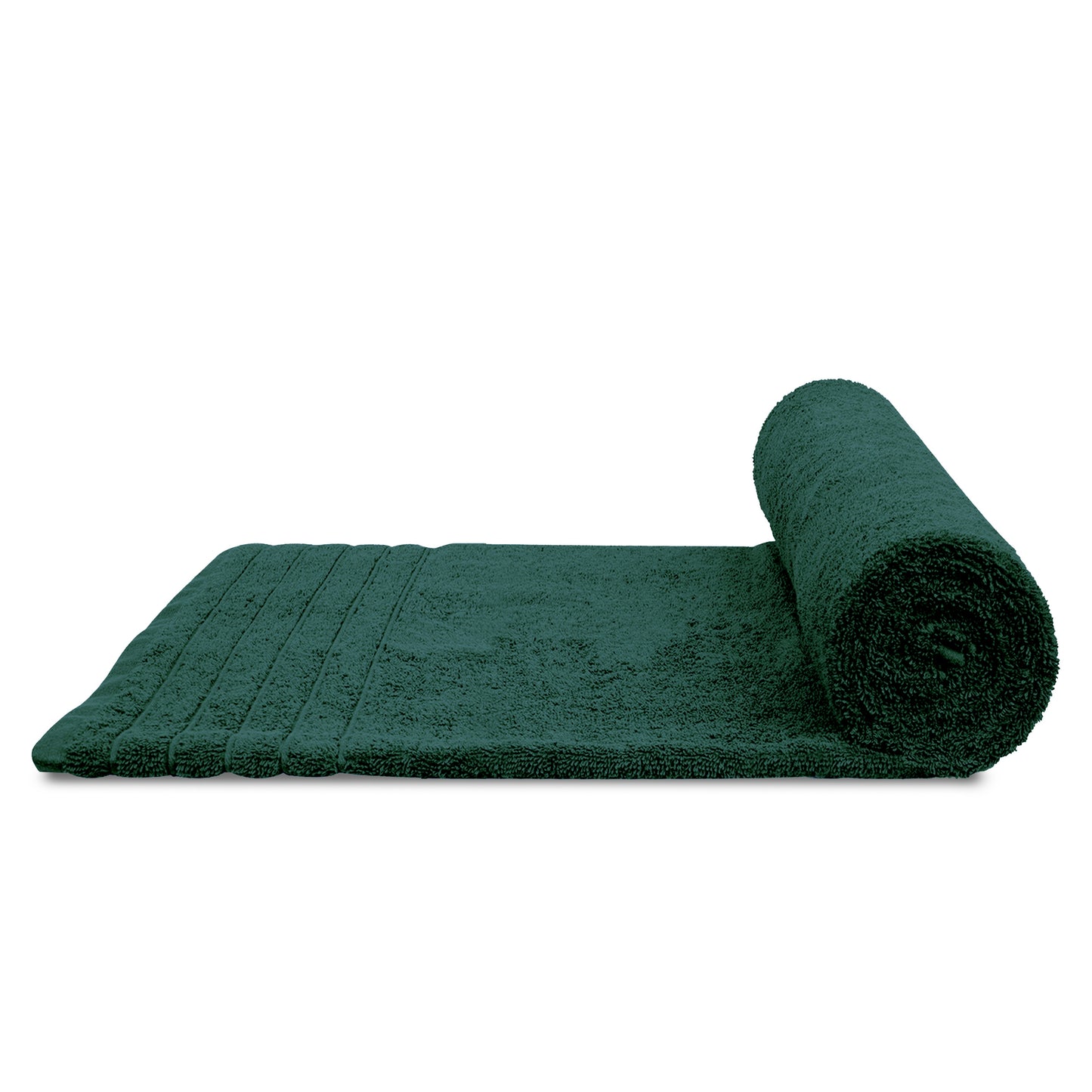 Tens Towels Large Bath Sheets, 100% Cotton, 35x70 inches Extra Large Bath Towel Sheets (Pack of 2, Hunter Green)