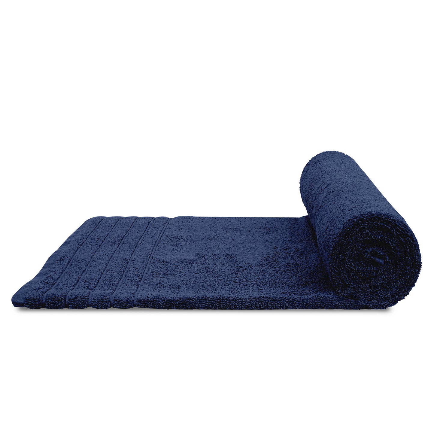 Tens Towels Large Bath Sheets, 100% Cotton, 35x70 inches Extra Large Bath Towel Sheets (Pack of 2, Navy)