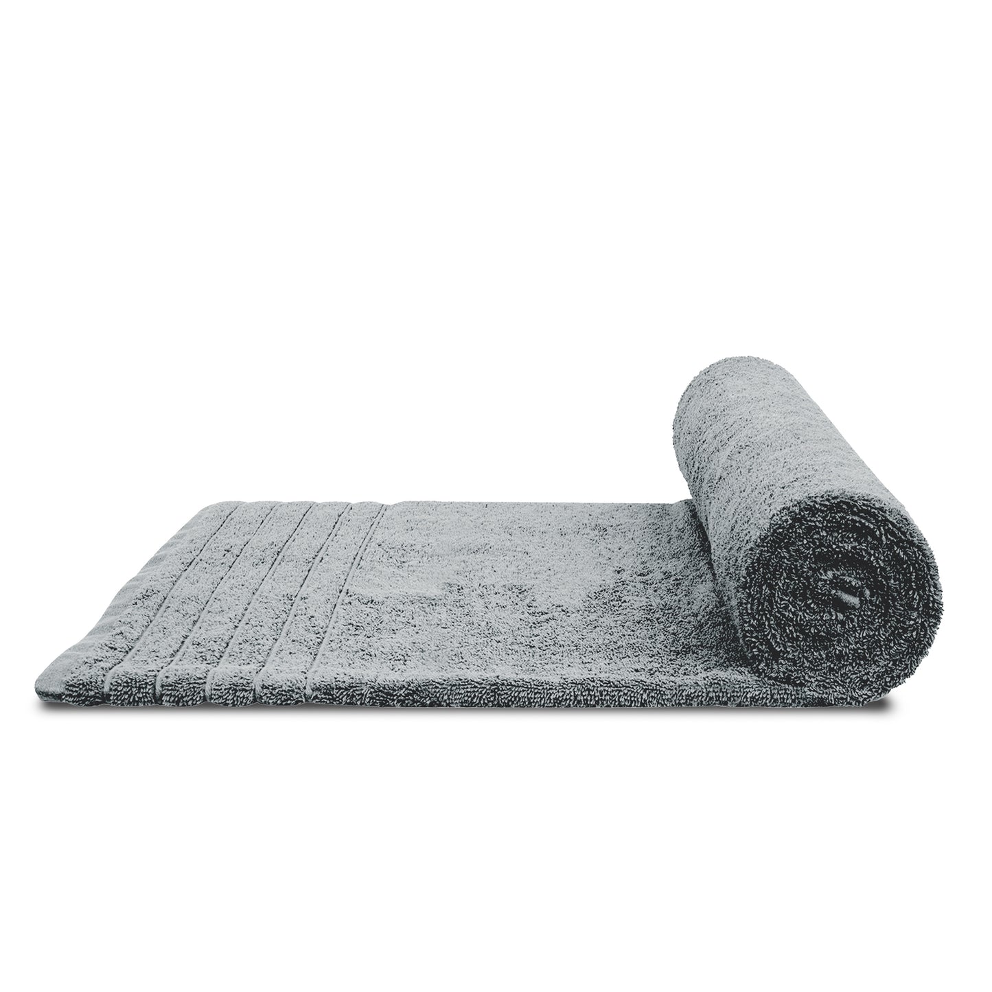 Tens Towels Large Bath Sheets, 100% Cotton, 35x70 inches Extra Large Bath Towel Sheets (Pack of 2, Cool Grey)