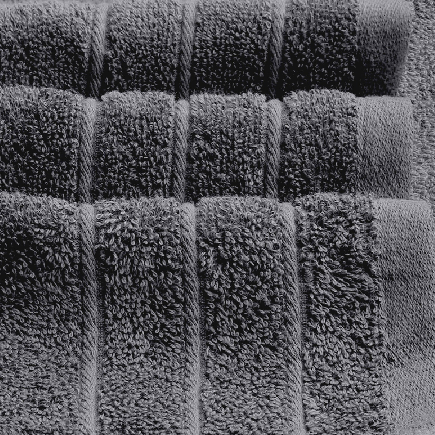 Tens Towels Large Bath Sheets, 100% Cotton, 35x70 inches Extra Large Bath Towel Sheets (Pack of 2, Dark Grey)