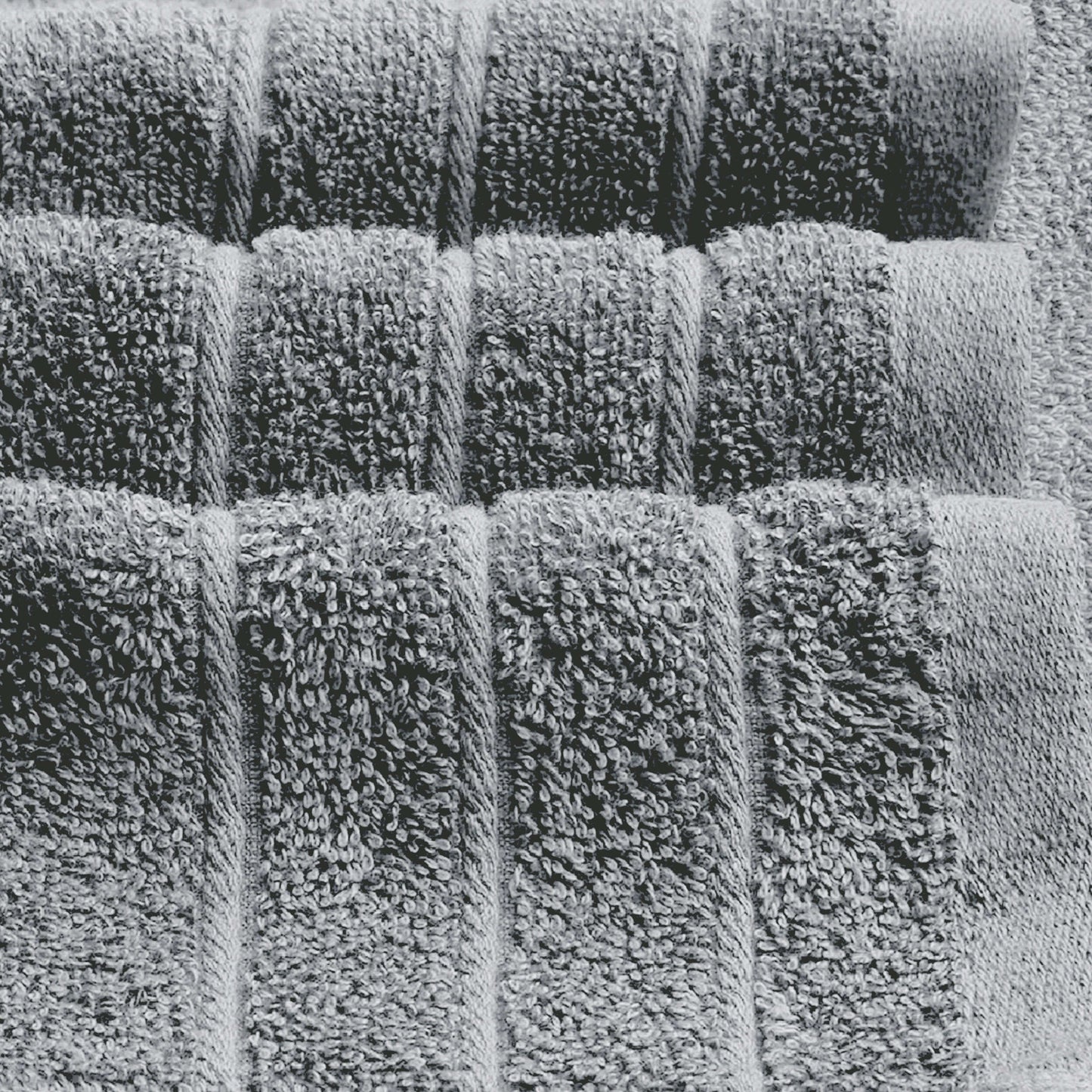 Tens Towels Large Bath Towels, 100% Cotton, 30 x 60 Inches Extra Large Bath Towels (Pack of 4, Cool Grey)