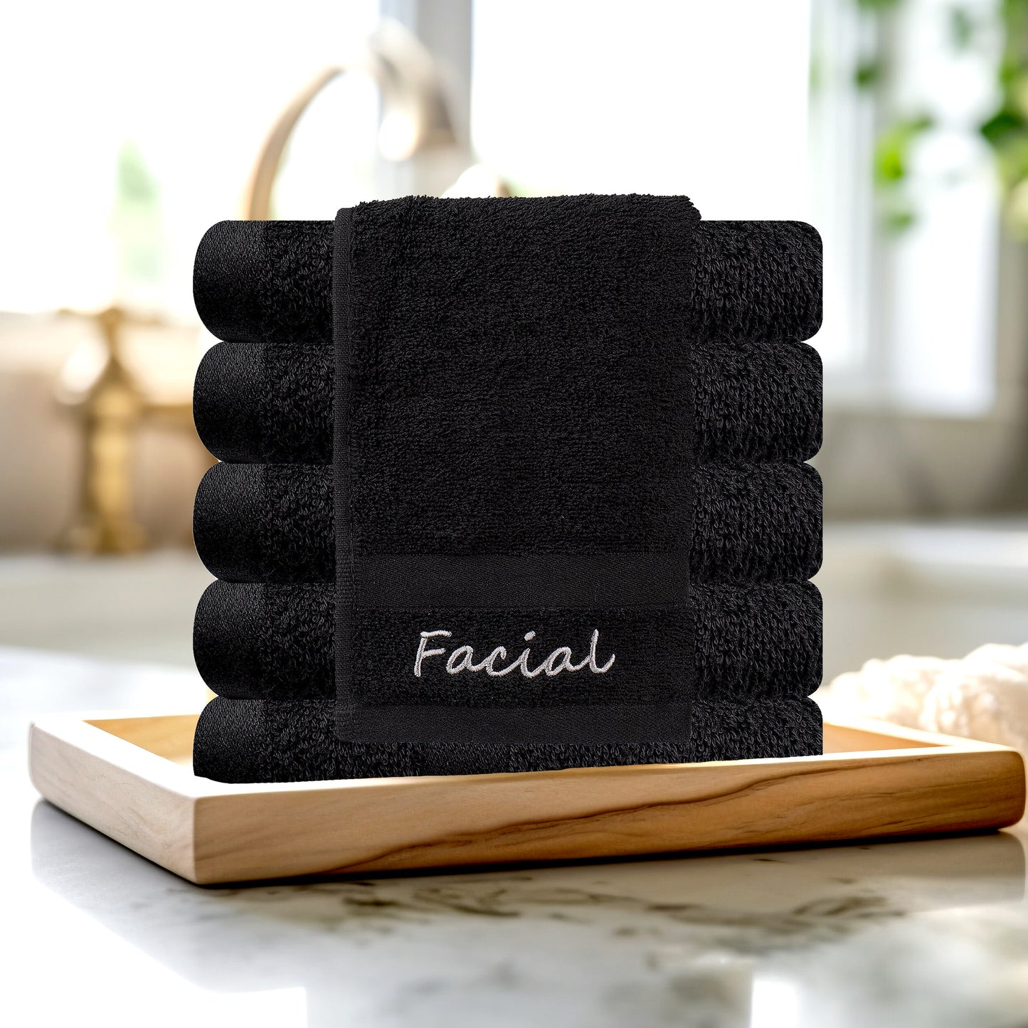 Tens Towels 6 PC Facial Makeup Removal & Cleansing Towels