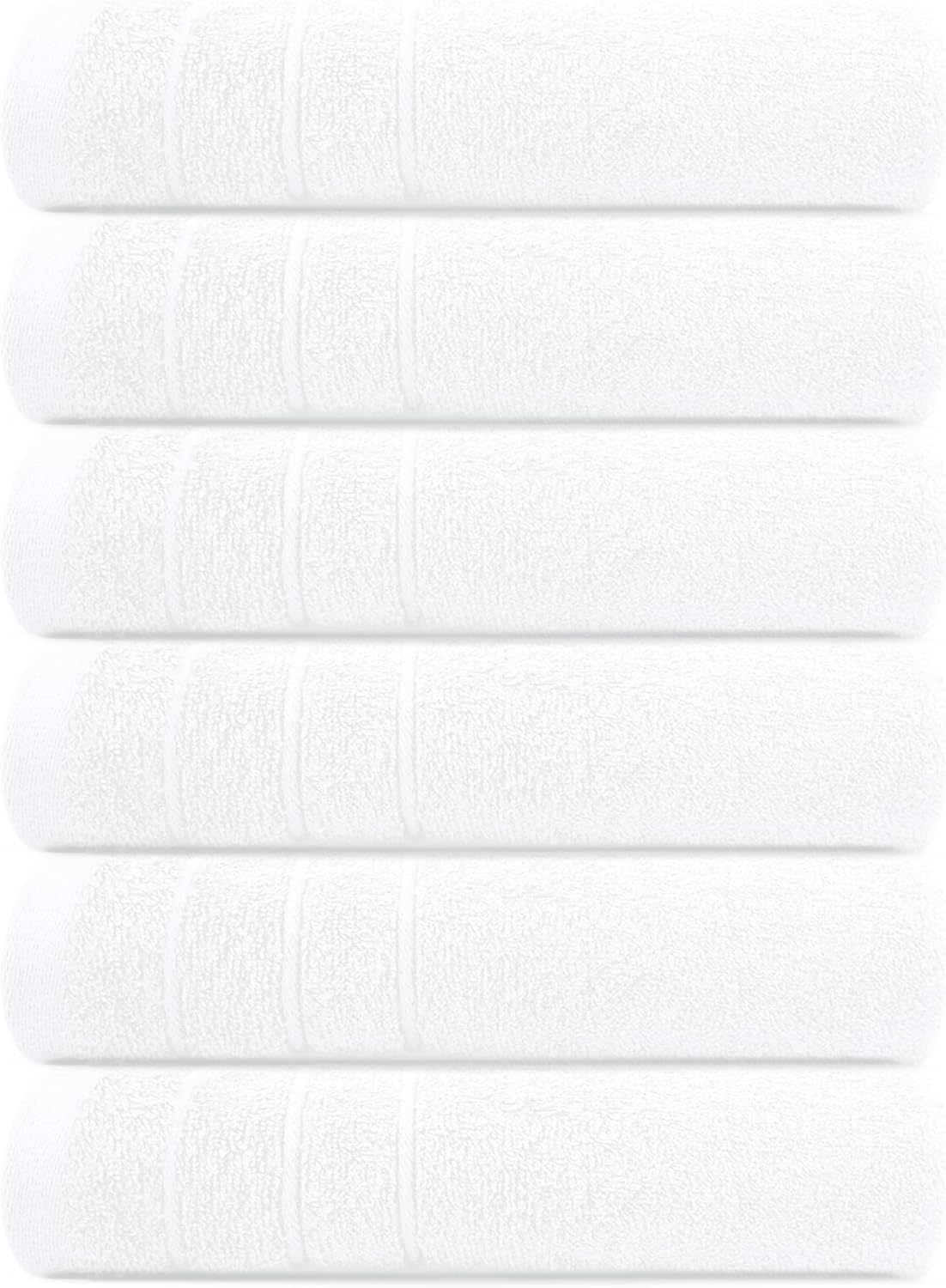 Tens Towels Hand Towels 16 x 27 in (White)