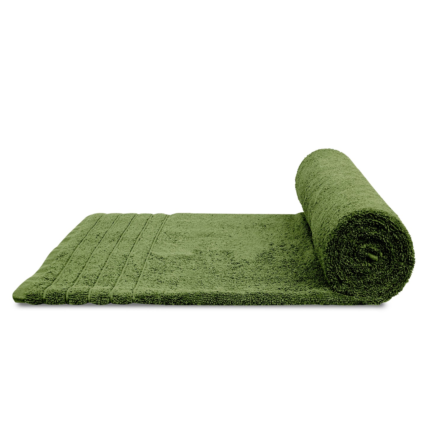 Tens Towels Large Bath Sheets, 100% Cotton, 35x70 inches Extra Large Bath Towel Sheets (Pack of 2, Green)